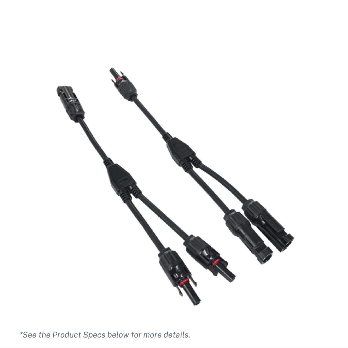EcoFlow Solar MC4 Parallel Y Connector Pair (Open Box)