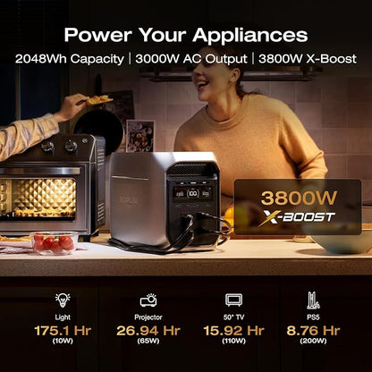 EcoFlow Delta 3 Max Plus Portable Power Station