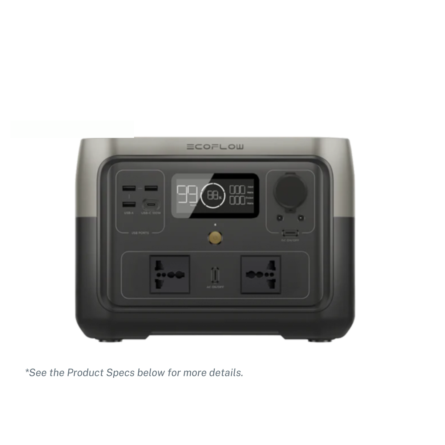 EcoFlow River 2 Max 512 Portable Power Station (Open Box)